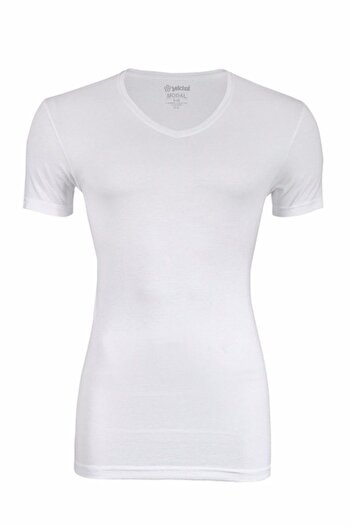 YILDIZ 3-Piece Men's Modal Cotton V-Neck Undershirt T-shirt