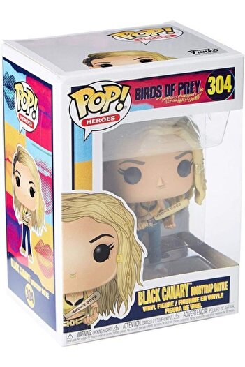 Funko Pop Dc Birds of Prey Black Canary Booby Trap