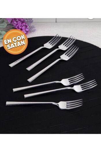 Kardelen Stick 6 Dessert Forks