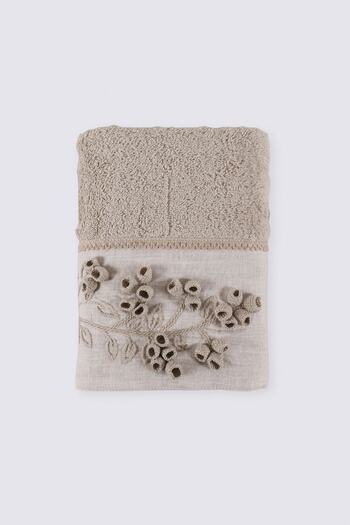 Ecocotton Masal Organic Cotton Women's Bath Towel 80x150 Cm - Beige