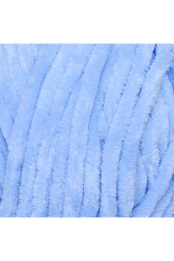 LaVita Yarn Pachet de 5 fire de catifea Velur Baby Amigurumi pentru tricotat manual - Ață Taka (5012-A.BLUE)