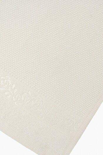 Fiesta Soft Velvet Etamine Set of 2 Hand Towels 50x90 - Ecru