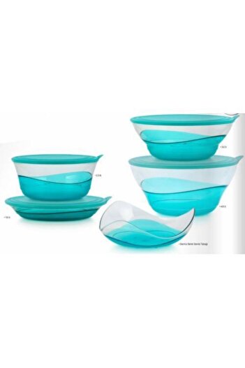 Tupperware Drop Serving and Storage Container Set of 5