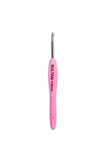 Sultan Crochet with Silicone Handle Size 4