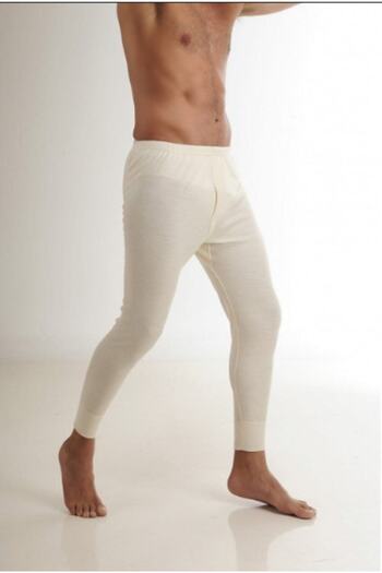 Hasyün 1001 75% Wool and 25 Acrylic Men's Wool - Single Bottom Underwear