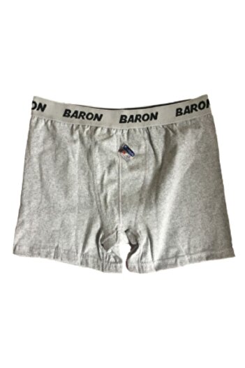 BARON Боксерки чоловічі сірі з еластаном, 1 шт. srn-002643