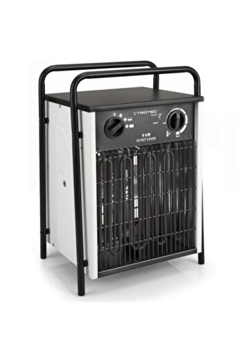 Trotec Elektrikli Isıtıcı Tds 50 Sanayi Tipi Fanlı Isıtma, Şantiye Depo, Şantiye Sobası, 9kw