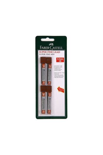 Faber Castell Super Fine Lead Bit Set 0.5 Mm 4 Pieces