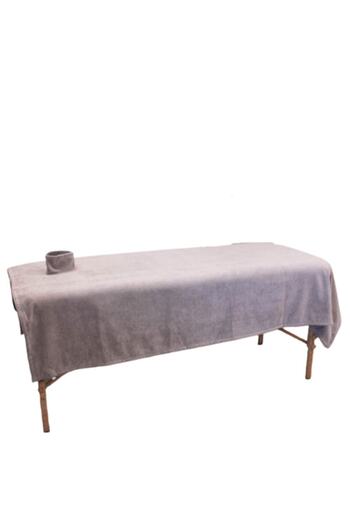 Bol Ticaret Tekstil Масажний матрац Vizon - з отворами та коміром, рушник - 150x220 см