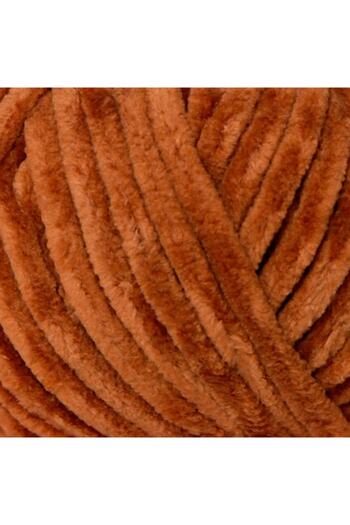 LaVita Yarn Velur Baby Velvet Amigurumi Hand Knit - Floss Taka Yarn (4135-Copper)
