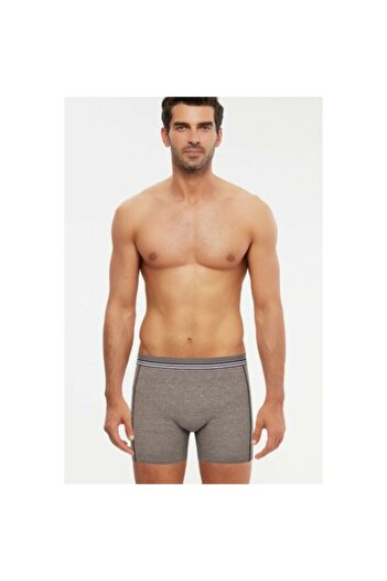 Kom Ανδρικά Boxers Nıo Grey Melange