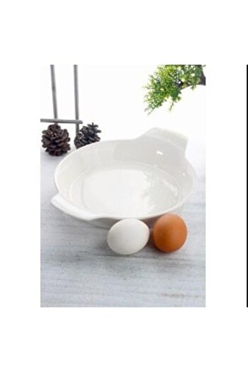 Porland Sahan Ateşe Dayanıklı Beyaz Porselen 17cm
