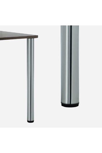 ARON Table Leg 90-93cm Adjustable Ø60mm Diameter Metal Chrome Color