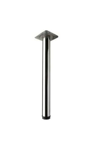ARON Table Leg 90-93cm Adjustable Ø60mm Diameter Metal Chrome Color