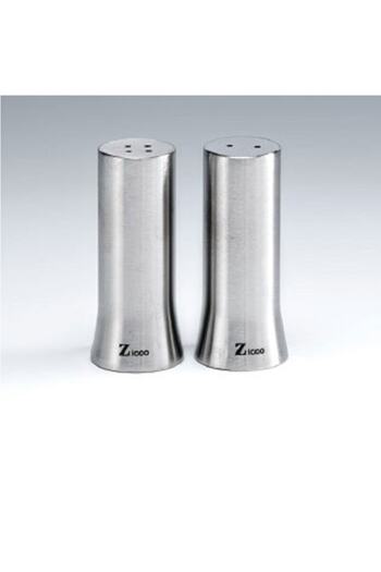 Zicco Steel Salt and Pepper Shakers Set