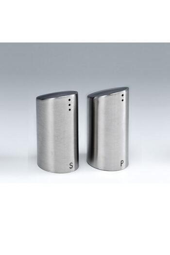 Zicco Steel Salt and Pepper Shakers Set