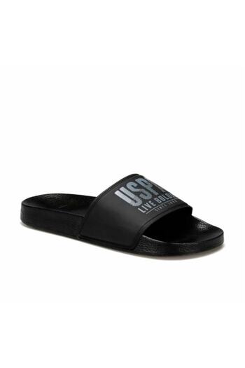 U.S. Polo Assn. Μαύρες ανδρικές παντόφλες GUSTY 1FX 101018674
