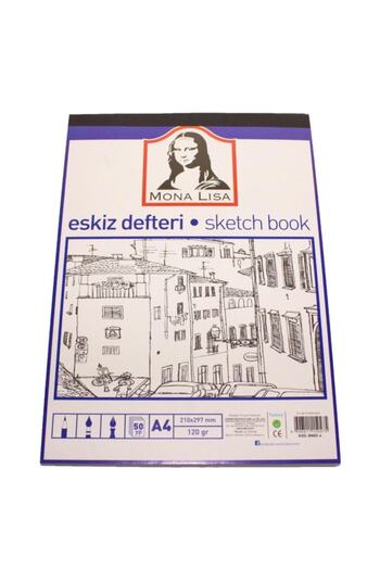 Südor 5 Pieces A4 Sketch Book 50 Sheets with Options 120gr Sketch Book