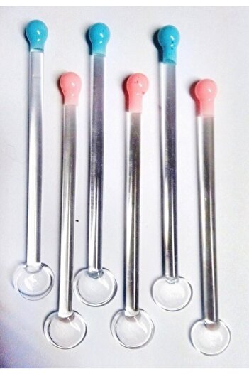 Limbo Home Set of 6 Glass Teaspoons
