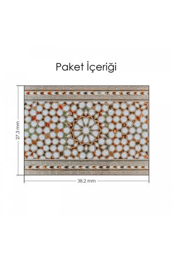 Artikel Door Notebook Sticker - Islamic Motif