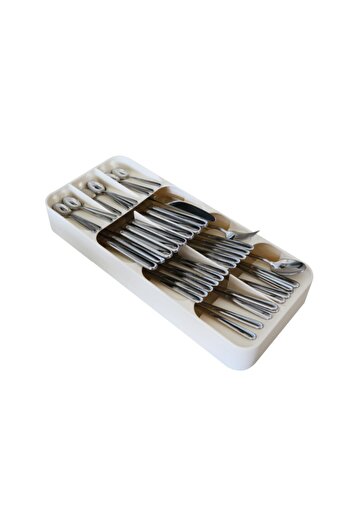 Decobella 9 Compartment Drawer Organizer - Spoon Holder