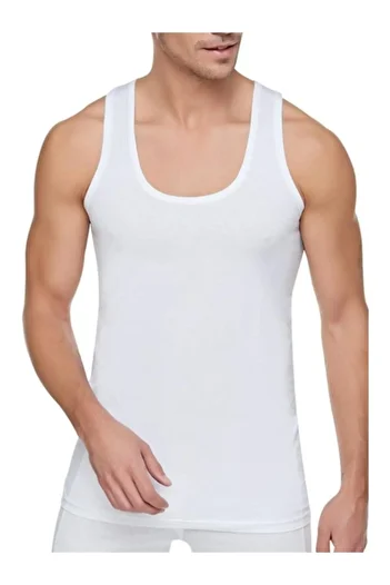 Dagi Men's White 2 Pack Undershirt