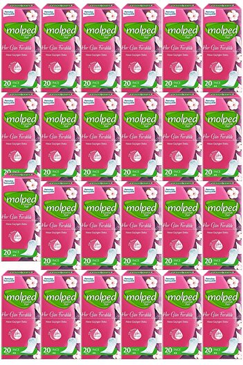 Molped Daily Unscented Pad 20'Lix24 Pieces