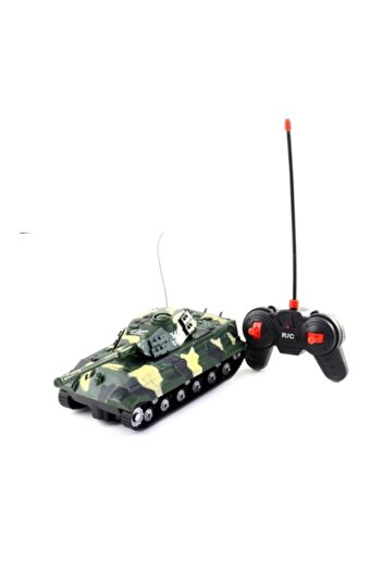 Hızır Oyuncak Tank Uzaktan Kumandalı Işıklı Sesli Boyu 27 cm