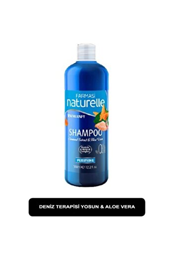Farmasi Farması Naturelle Sea Therapy Yosun & Aloe Vera Arındırıcı Şampuan 360 ml 2'li Set