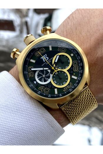 T5 Saat Sports Men's Watch + Bracelet Gift