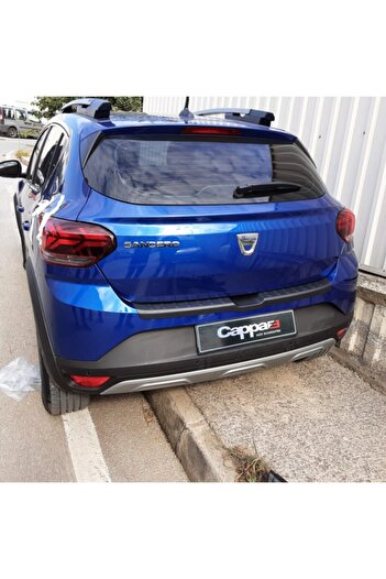Cappafe Dacia Sandero Arka Tampon Eşiği Koruma Mat 2021-