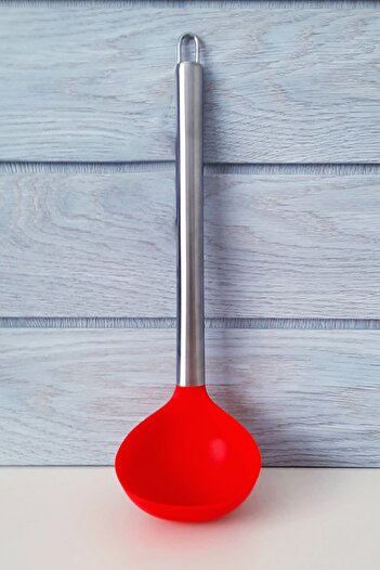 krommet Silicone Scoop with Steel Handle