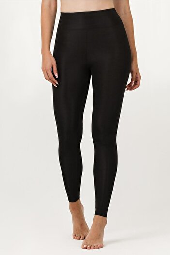 Zeynep Tekstil High Waist Slimming Shiny Disco Leggings