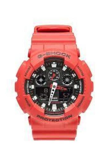 onlinekordon Ga100-ga110 Compatible Red Silicone Watch Band