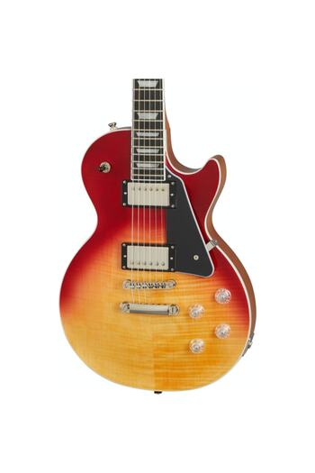 Epiphone Les Paul Modern Figured Elektro Gitar (magma Orange Fade)