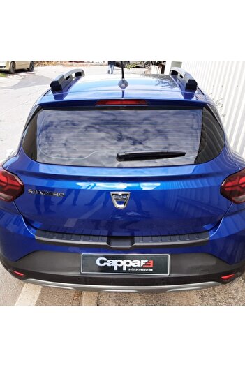 Cappafe Dacia Sandero Arka Tampon Eşiği Koruma Mat 2021-