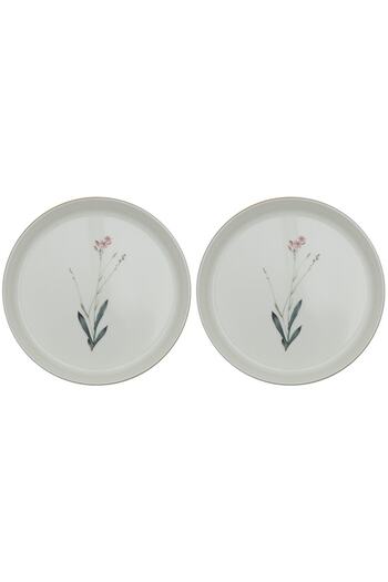 Porland Botanical Pattern Deep Plate 19cm Set of 2