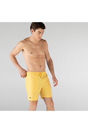 Lacoste Erkek Sarı Şort Mayo MH0905