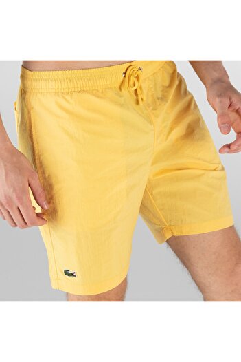 Lacoste Erkek Sarı Şort Mayo MH0905