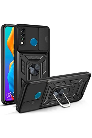 Fibaks P30 Lite Compatible Case Camera Protection Sliding Ring Armor Military Tank Armor
