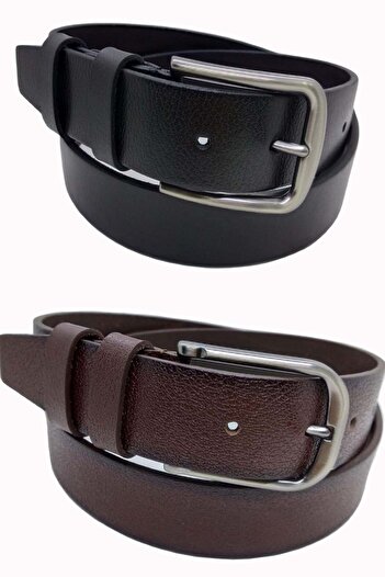Gutiero 2 Pack Black Brown Belt