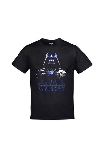 Orijin Tekstil Star Wars Darth Vader Unisex εμπριμέ μαύρο μπλουζάκι