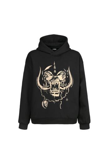 Orijin Tekstil Φούτερ Motörhead England Unisex εμπρός και πίσω με στάμπα με κουκούλα