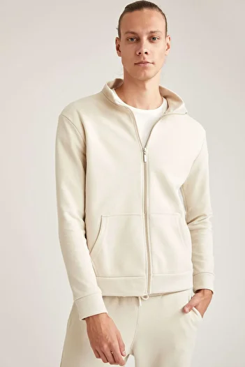 DeFacto Fit Slim Fit Long Sleeve Sweatshirt