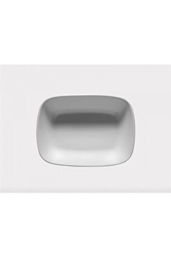 Güral White Porcelain International Series Square Boat Plate 17 cm