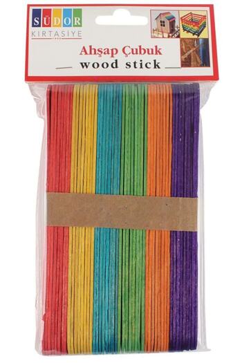 Südor Colorful Wooden Wide Tongue Stick