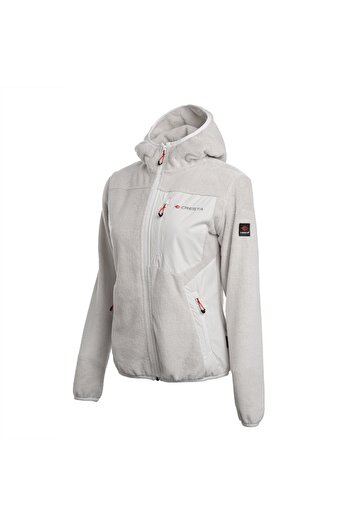 Cresta Kadın Ekru Outdoor Yumuşak Polarlı Ceket