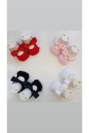 ESES BEBE Pack of 4 Baby Kids Ballerina Socks