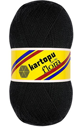 Kartopu Flora Patiklik Ip Siyah I K940