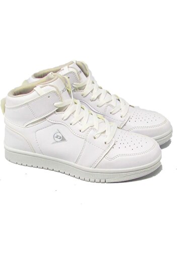 DUNLOP Λευκά αθλητικά παπούτσια Unisex μέχρι τον αστράγαλο